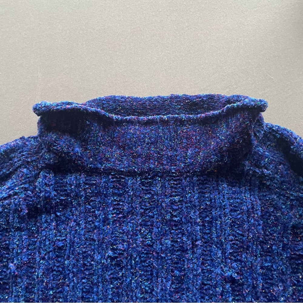 Women’s Large Laura Gayle Multicolor Croptop‎ Sweater - Picture 5 of 5